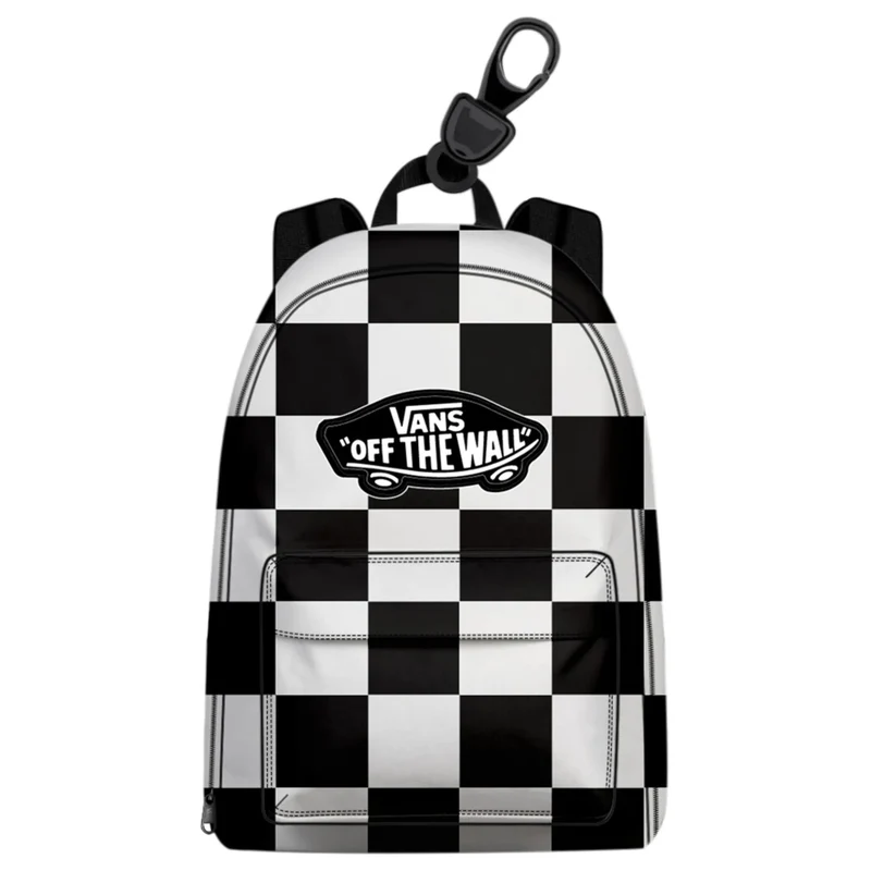 Vans Micro Old Skool Backpack - Colgante para bolso (black/white)