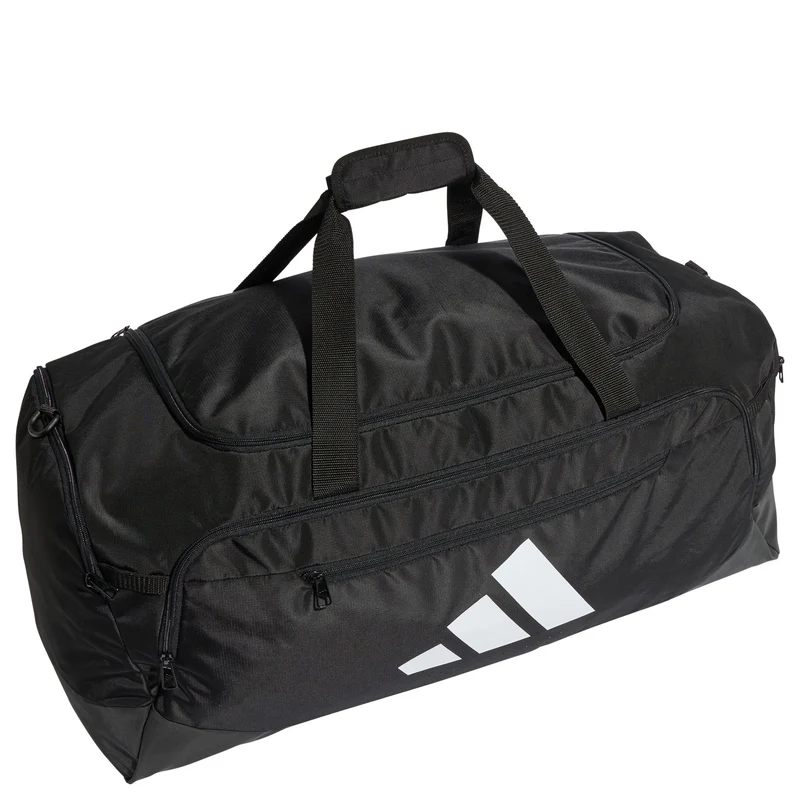adidas Tra Def Duffle L - Bolsa de viaje L (black/white)