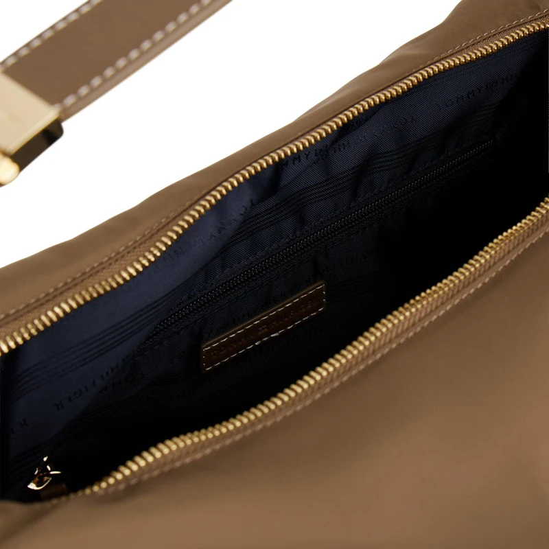 Tommy Hilfiger TH GO Hobo - Bolso de hombro 34 cm (nordic taupe)