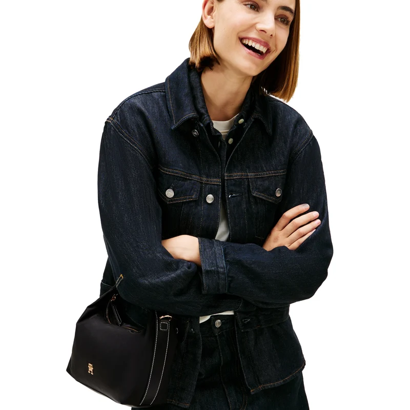 Tommy Hilfiger TH GO - Bolso bandolera 21 cm (black)
