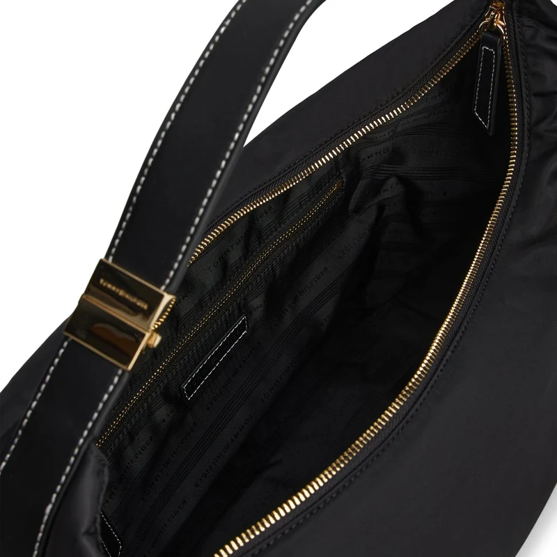 Tommy Hilfiger TH GO Hobo - Bolso de hombro 34 cm (black)