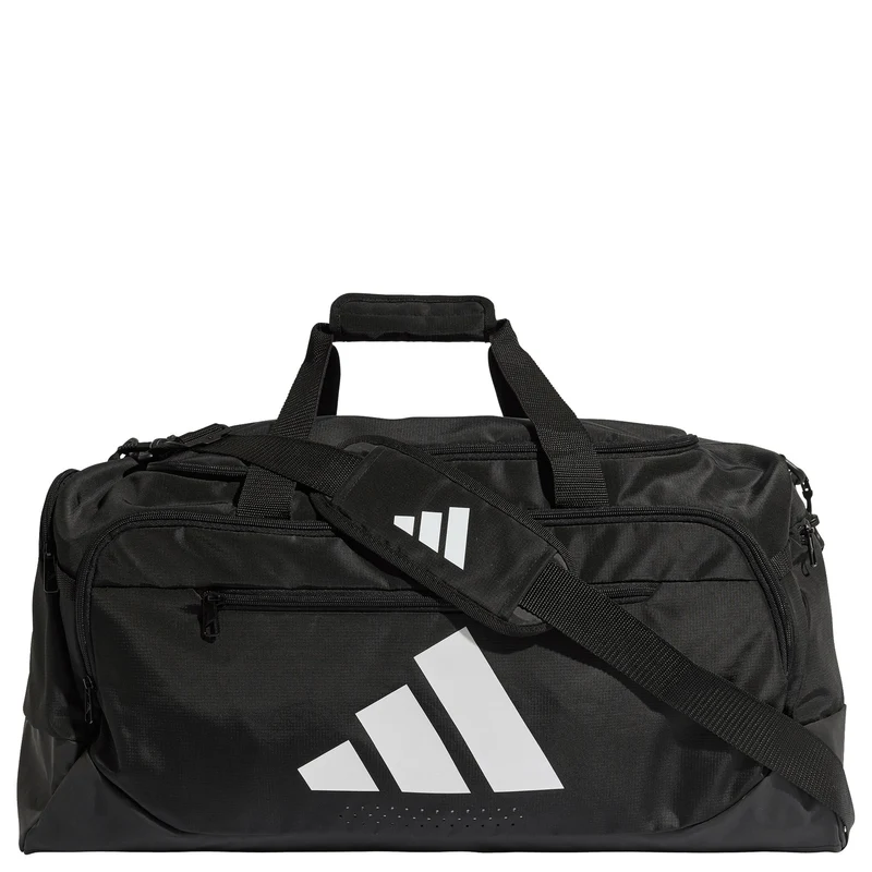 adidas Tra Def Duffle M - Bolsa de viaje M (black/white)
