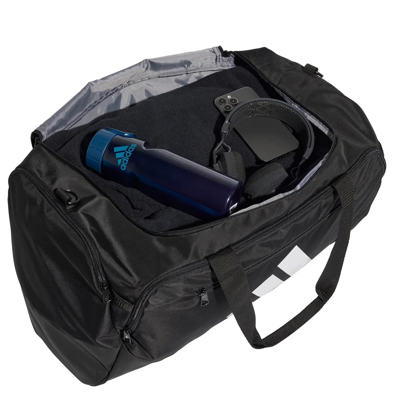 adidas Tra Def Duffle M - Bolsa de viaje M (black/white)