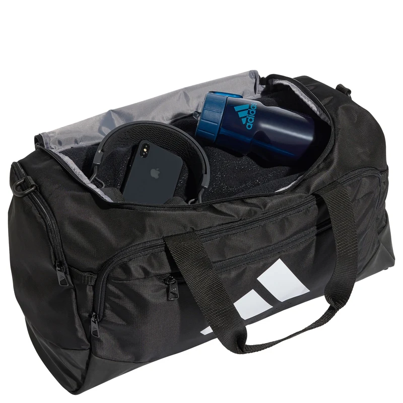 adidas Tra Def Duffle S - Bolsa de viaje S (black/white)