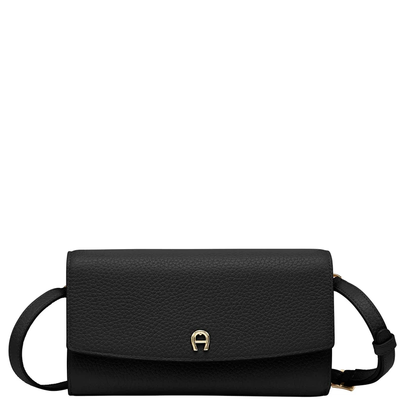 Aigner Wallet on Chain - Cartera 14cc 21.5 cm RFID (black)