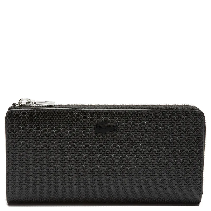 Lacoste Chantaco Classics - Cartera 8 cc 19 cm (black)