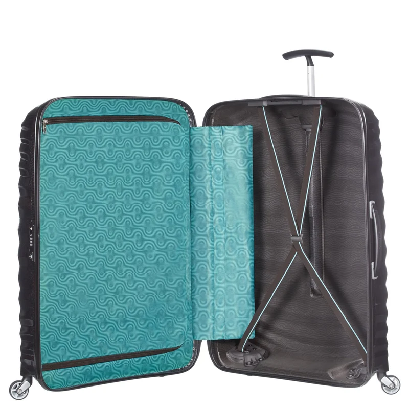 Samsonite Lite-Shock - Trolley de 4 ruedas L 75 cm (black)