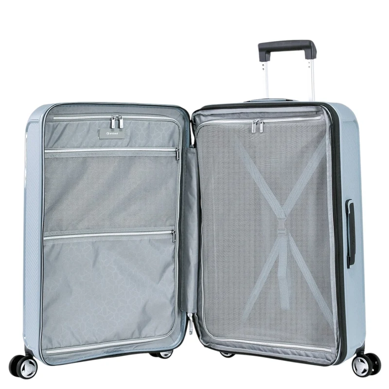 Eminent AEGIS - Trolley de 4 ruedas 67 cm expandible (light blue)