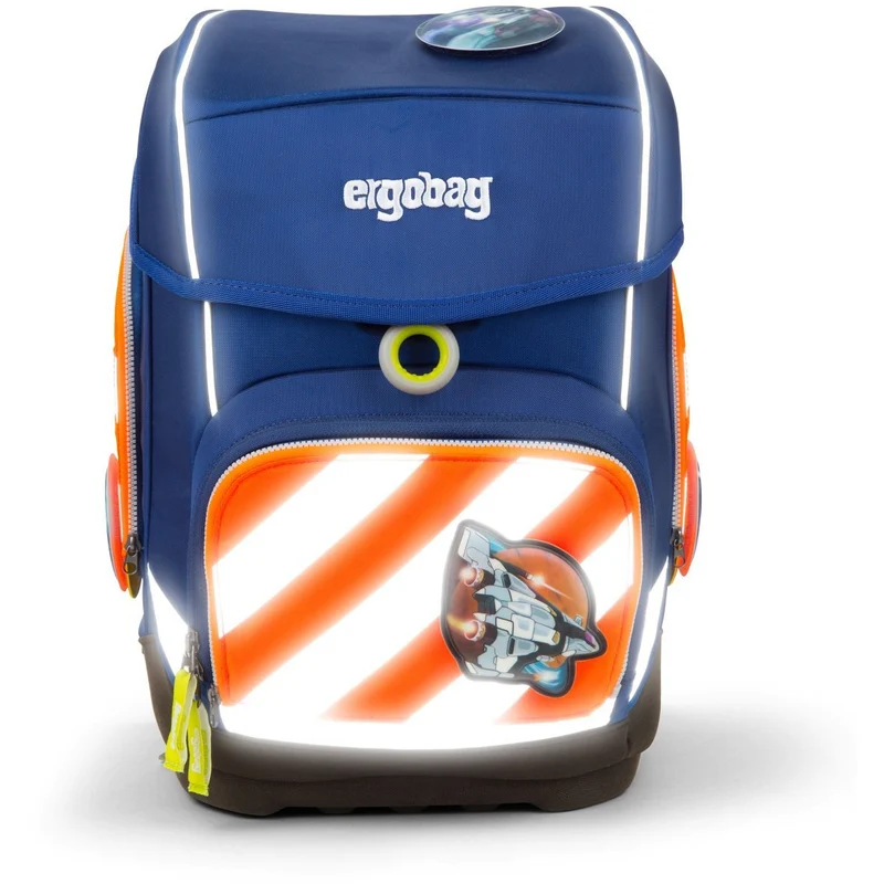 Ergobag Zubehör Cubo Light - Set de seguridad 3 piezas (bis Modell 2018) (orange)