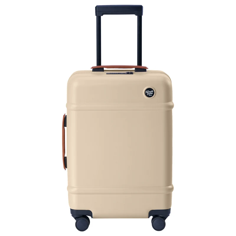 The Portable Porter Company Carry On - Trolley de cabina con 4 ruedas 56 cm (warm sand)