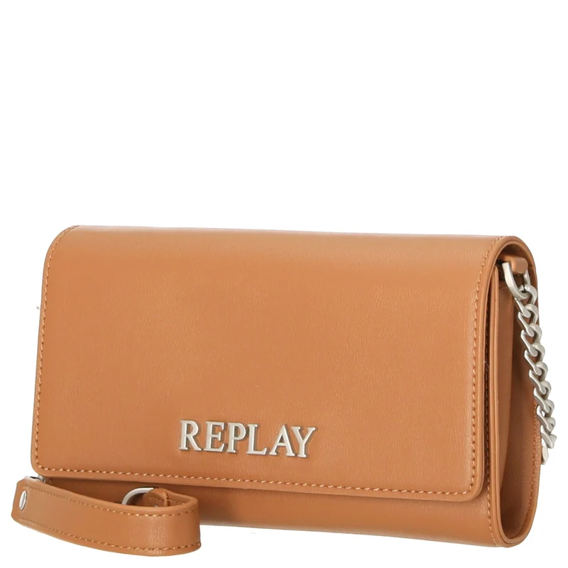 Replay - Bolso bandolera/Clutch 20 cm (brick brown)