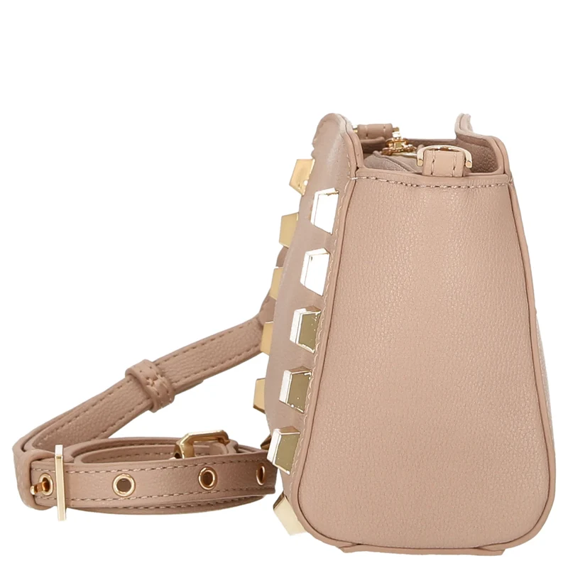 Replay - Bolso bandolera con tachuelas 19 cm (pink brown)