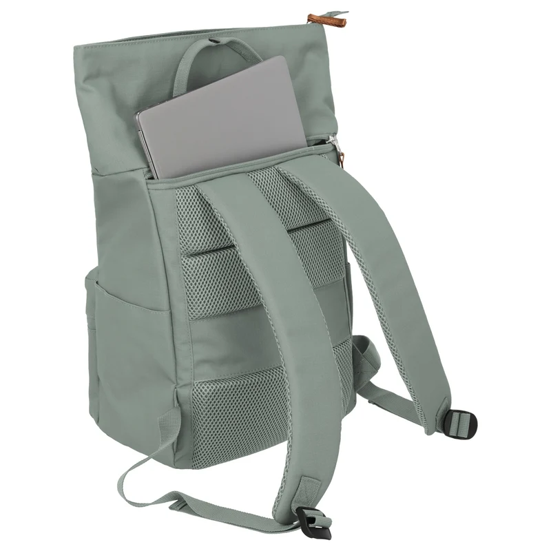 Travelite Basics Short Handle - Mochila Rolltop (mint)