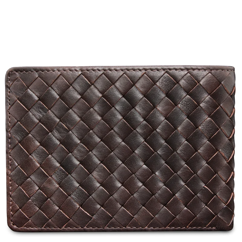 Mano Don Luca - Cartera 13 cm (dunkelbraun)