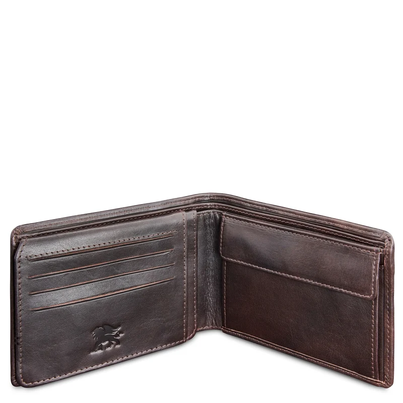 Mano Don Luca - Cartera 13 cm (dunkelbraun)