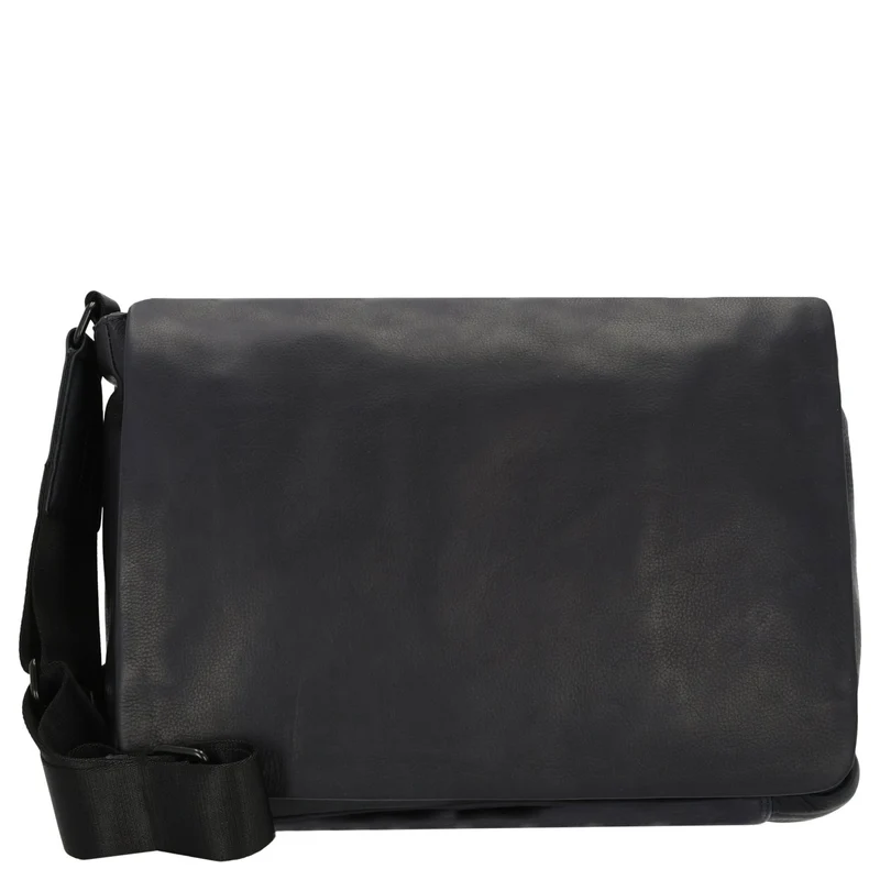 Leonhard Heyden Den Haag - Bolso bandolera L Leder 13" 39 cm (blau)