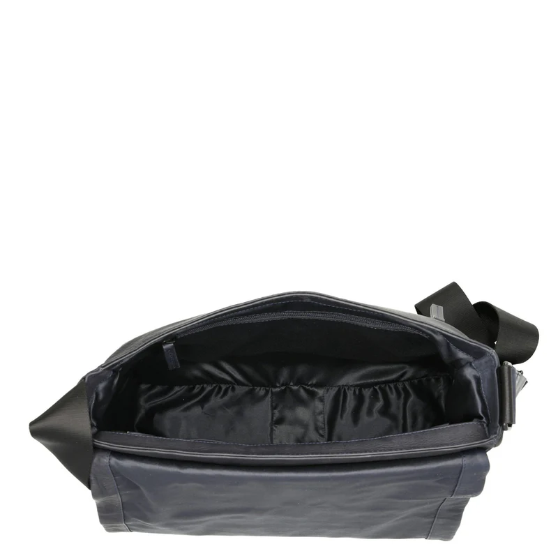 Leonhard Heyden Den Haag - Bolso bandolera L Leder 13" 39 cm (blau)