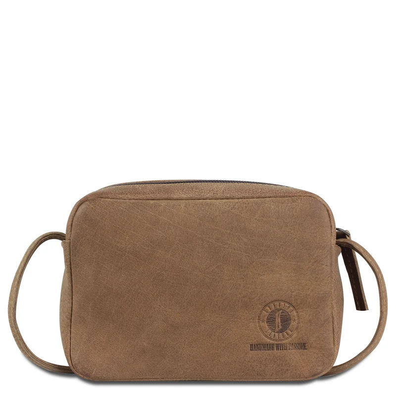 Klondike 1896 Yukon Maya - Bolso de hombro 17 cm (mittelbraun)