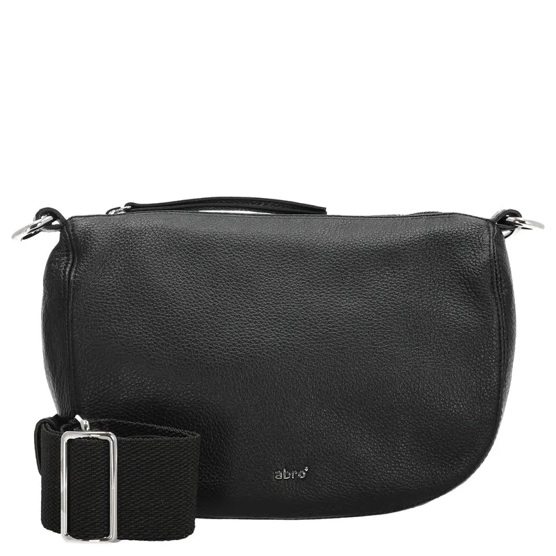 abro Dalia Mina - Bolso bandolera 23 cm (black/nickel)