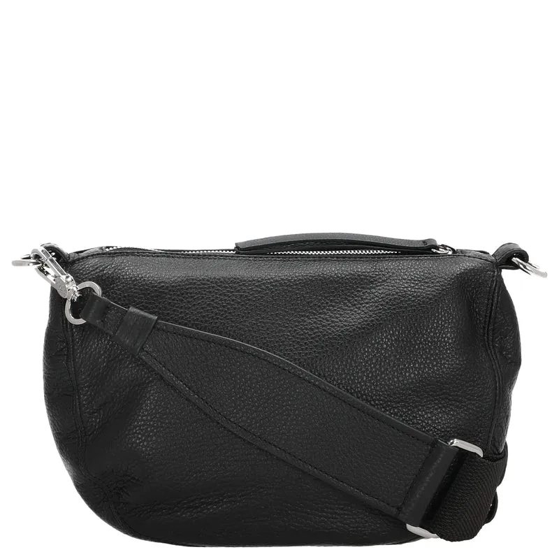 abro Dalia Mina - Bolso bandolera 23 cm (black/nickel)