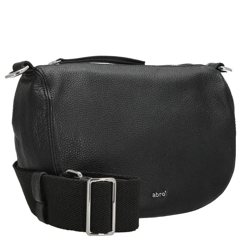 abro Dalia Mina - Bolso bandolera 23 cm (black/nickel)