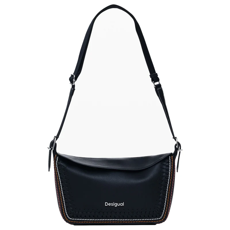 Desigual Trama Munich - Bolso de hombro 27.5 cm (black)