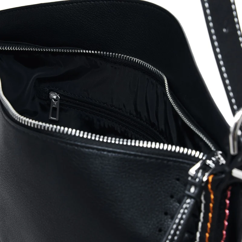 Desigual Trama Munich - Bolso de hombro 27.5 cm (black)