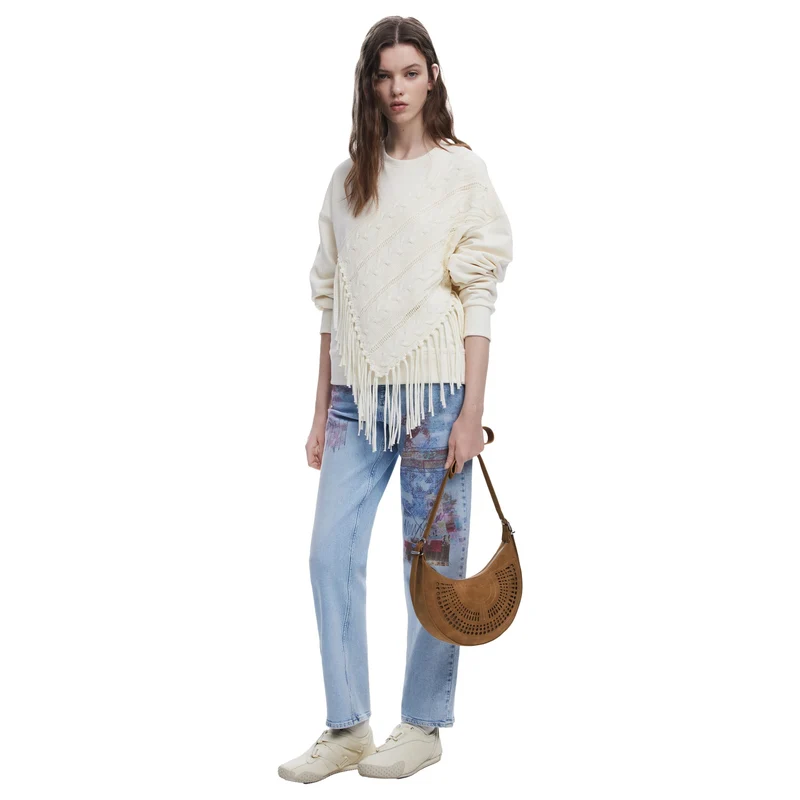 Desigual Orbis Cascais - Bolso de hombro 29 cm (camel)