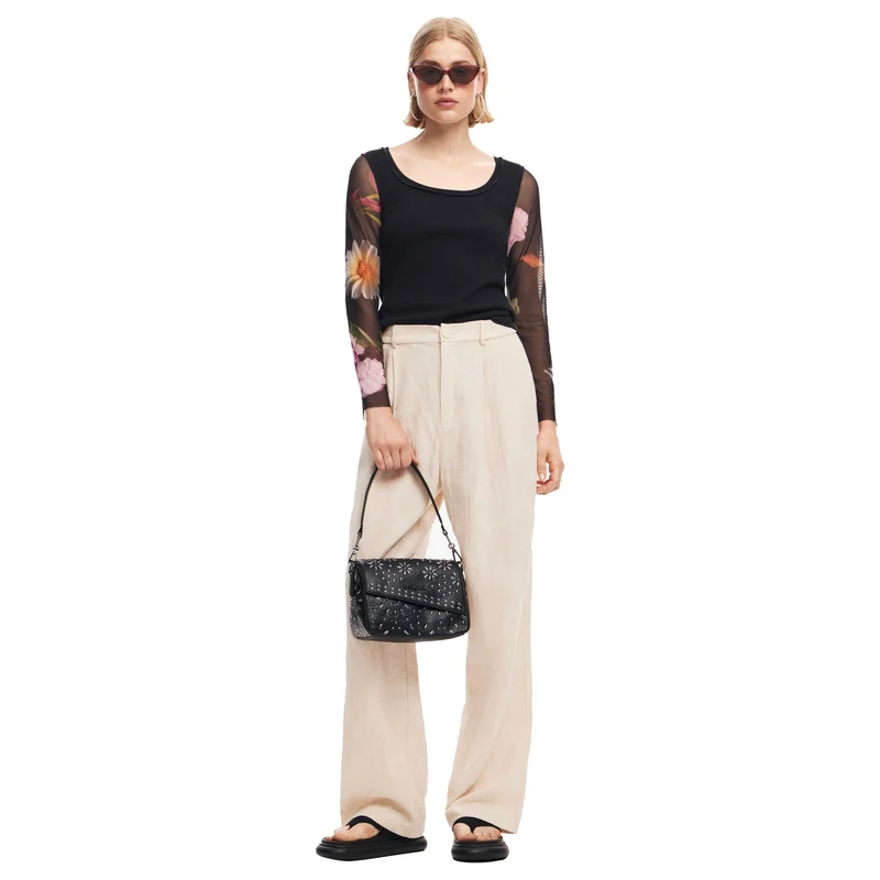 Desigual Metal Dandelion Phuket - Bolso de hombro Mini (black)