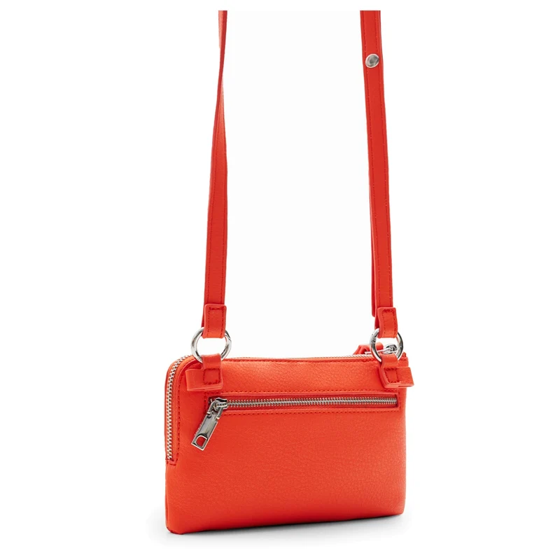 Desigual Half Logo 24 Lisa - Bolso bandolera 20 cm (orange)