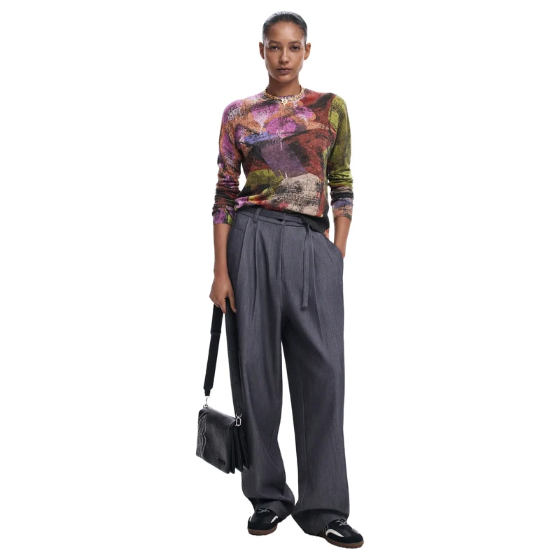 Desigual Goodall Dortmund Flap 2.0 - Bolso bandolera 24.5 cm (schwarz)