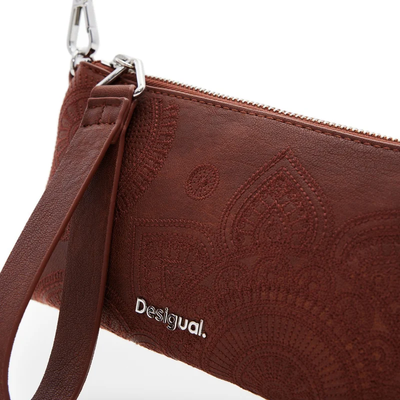 Desigual Dejavu Dortmund Baby - Bolso bandolera 20 cm (camel)