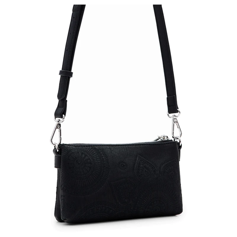 Desigual Dejavu Dortmund Baby - Bolso bandolera 20 cm (schwarz)