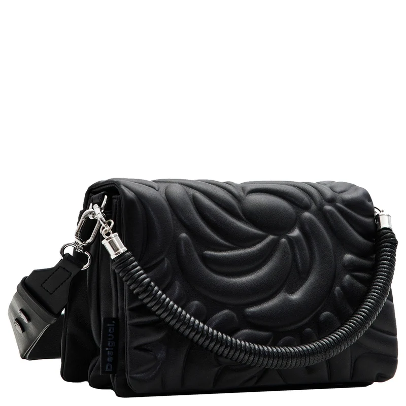 Desigual Curie Dortmund 2.0 - Bolso de hombro 25 cm (black)