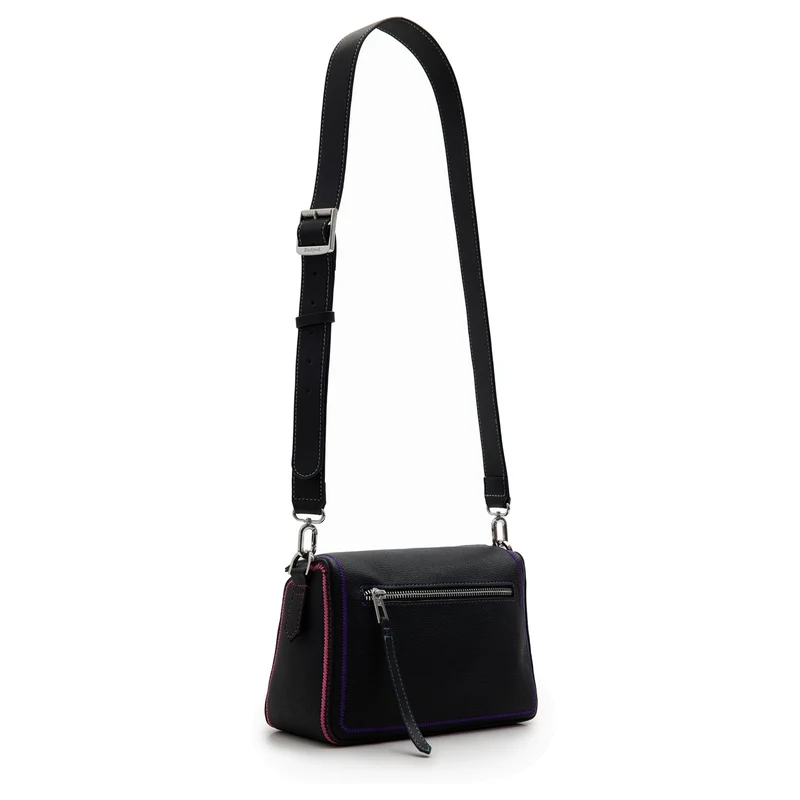 Desigual Cleo Black Phuket - Bolso de hombro Mini 22.5 cm (black)