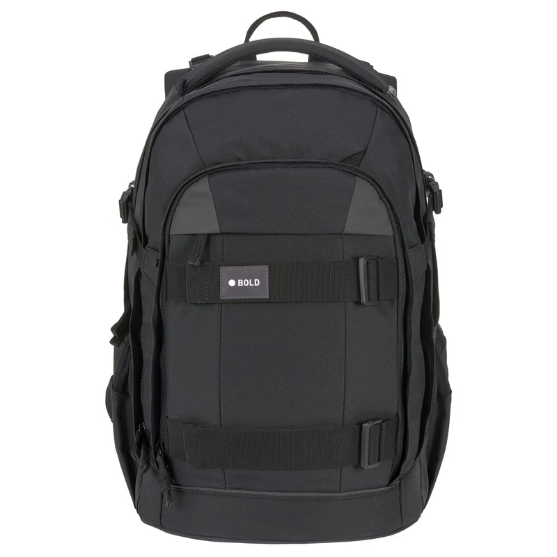 Lässig Bold Origin - Mochila escolar 46.5 cm (Black)
