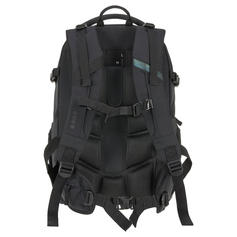 Lässig Bold Origin - Mochila escolar 46.5 cm (Black)