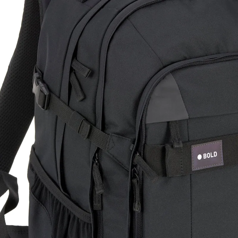 Lässig Bold Origin - Mochila escolar 46.5 cm (Black)