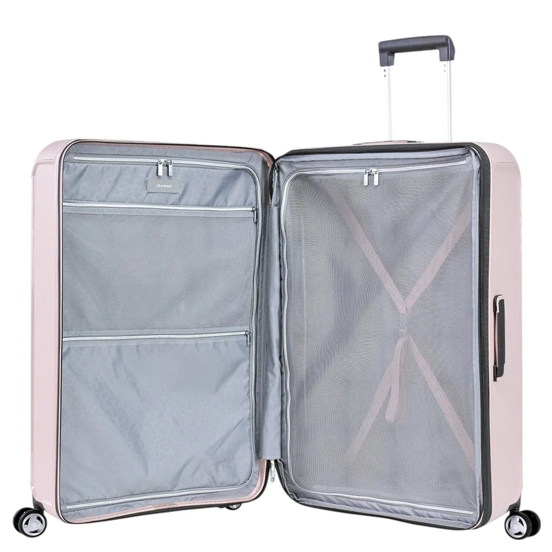 Eminent AEGIS - Trolley de 4 ruedas 78 cm expandible (light pink)