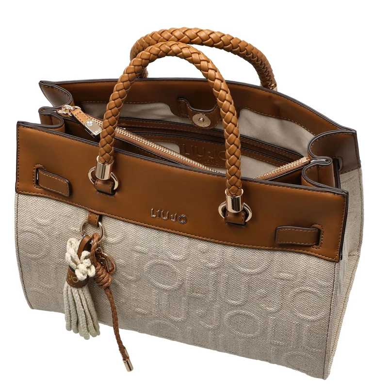 Liu Jo Manh - Bolso de mano M 31 cm (naturale)