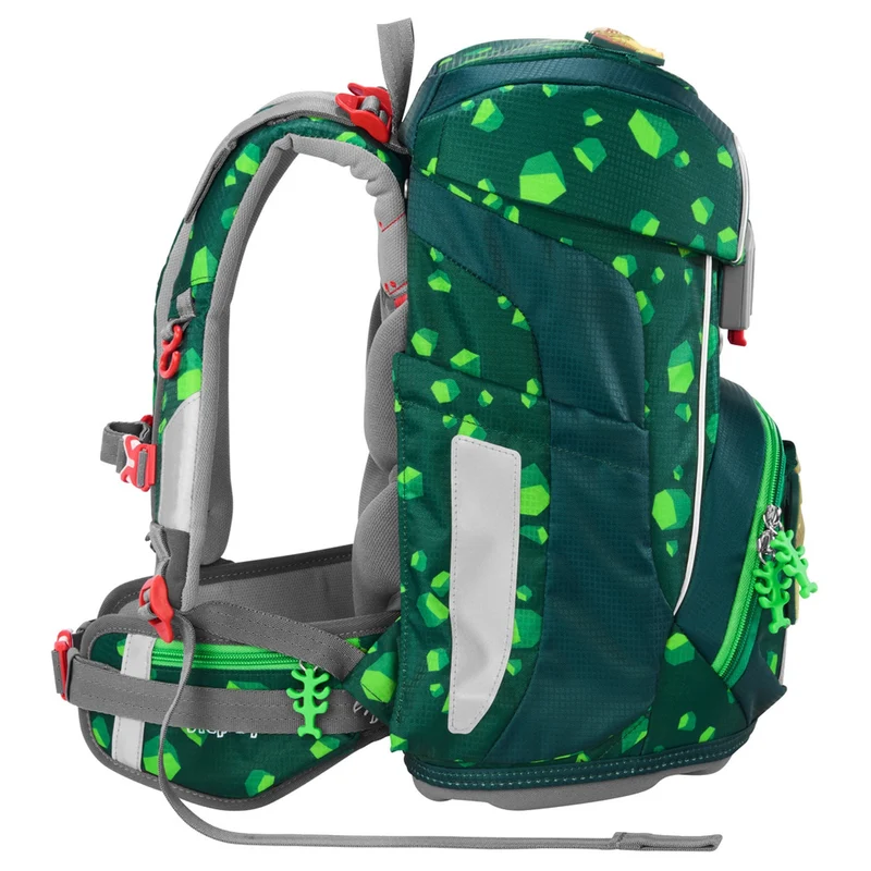 Step by Step Fit - Set de mochila escolar 5 pzas. (Dino Targo)