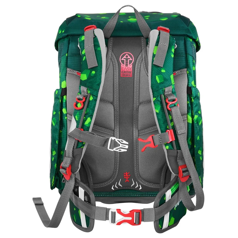 Step by Step Fit - Set de mochila escolar 5 pzas. (Dino Targo)