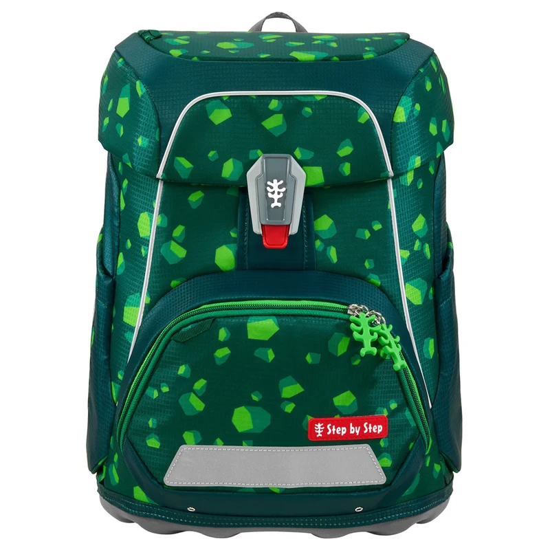 Step by Step Fit - Set de mochila escolar 5 pzas. (Dino Targo)
