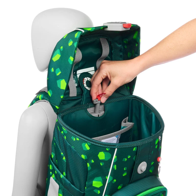 Step by Step Fit - Set de mochila escolar 5 pzas. (Dino Targo)