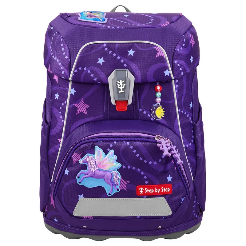 Step by Step Fit - Set de mochila escolar 5 pzas. (Pegasus Emily)