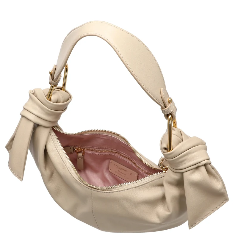 Coccinelle Furoshiki Small - Bolso de hombro 33 cm (sandshell)