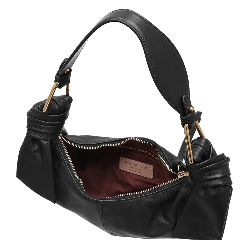 Coccinelle Furoshiki Small - Bolso de hombro 33 cm (noir)