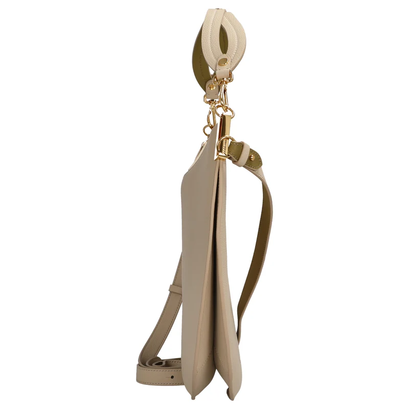 Coccinelle Sunup - Bolso de hombro 38 cm (sandshe/seagras)