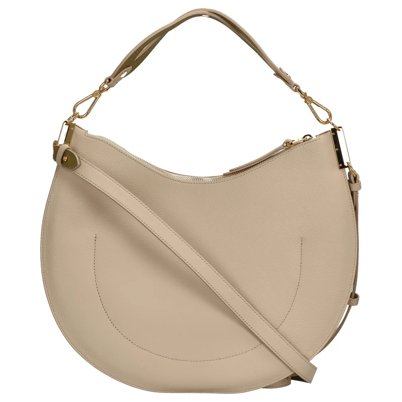 Coccinelle Sunup - Bolso de hombro 38 cm (sandshe/seagras)