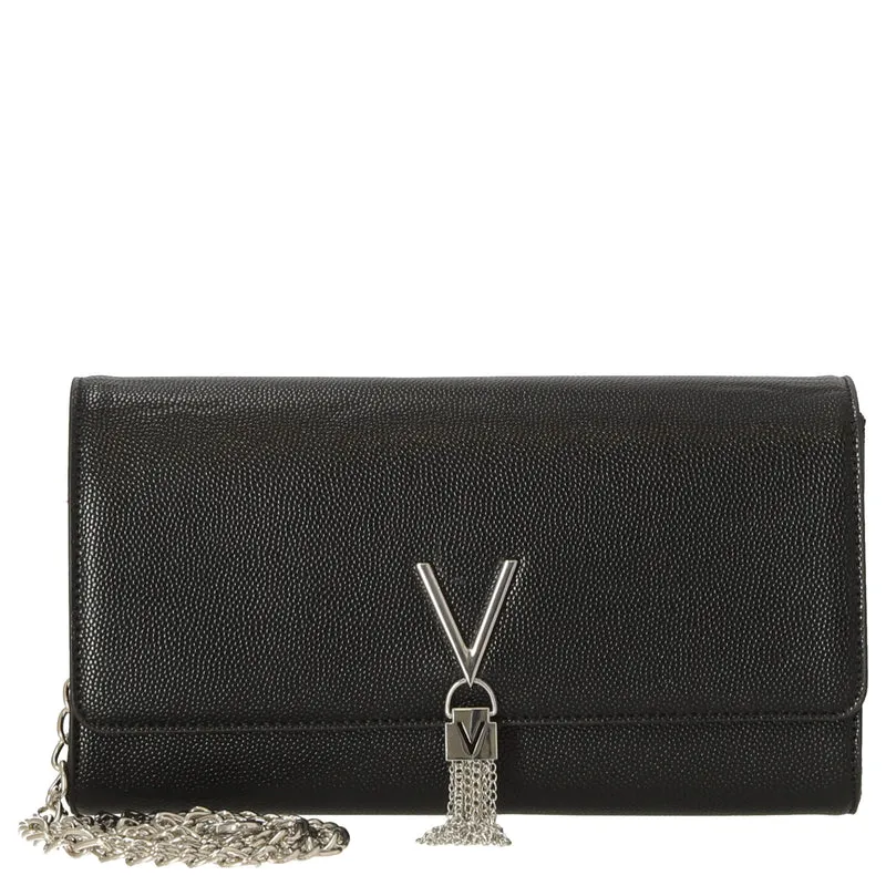 Valentino Bags Divina Abendtasche - Bolso bandolera 27 cm (nero)
